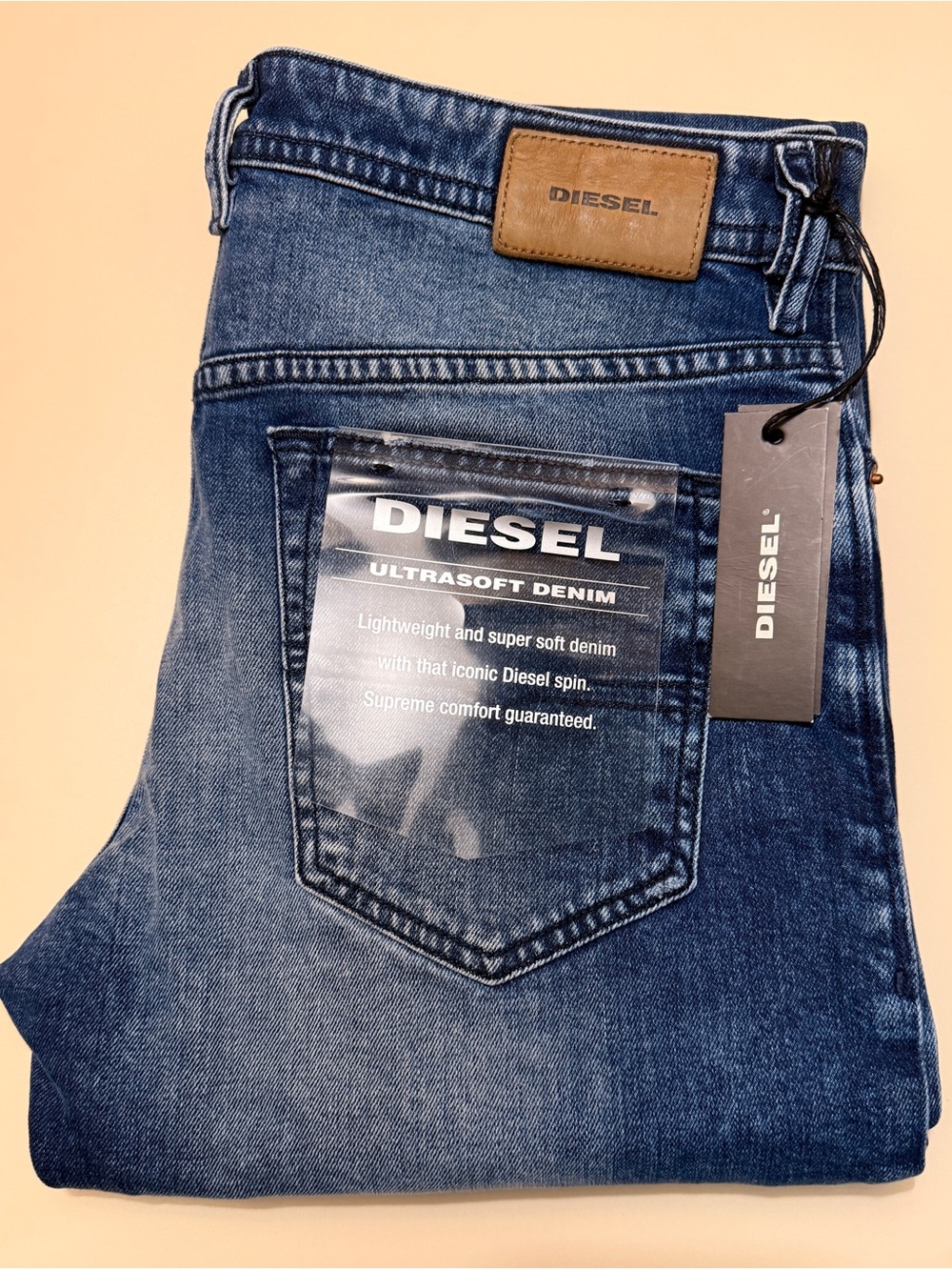 Diesel Slim Men's Jeans - Dark Blue Wash(brand new)